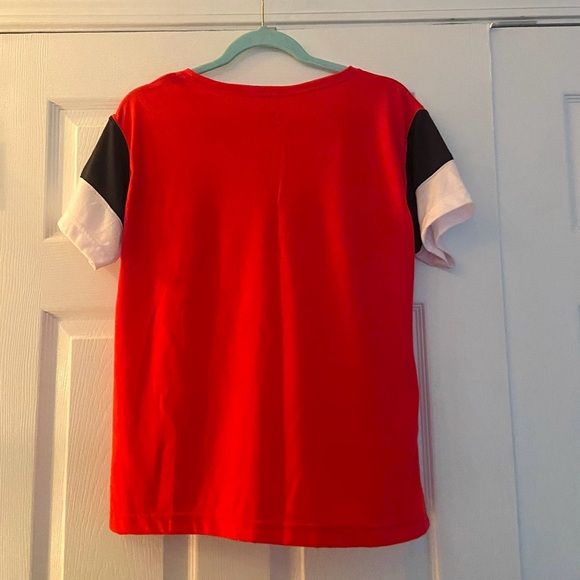 Nike Georgia UGA Performance V Neck Top - Picture 3 of 5